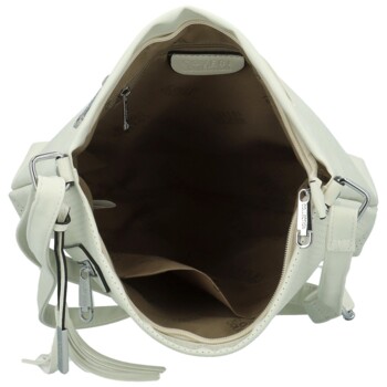 Dámská crossbody kabelka krémová - Coveri Tallis