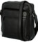 Pánská kožená crossbody taška černá - Bellugio Dagoma