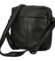 Pánská kožená crossbody taška černá - Bellugio Dagoma