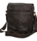 Pánská kožená crossbody taška hnědá - Sendi Design Edison