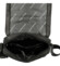 Pánská kožená crossbody taška černá - Sendi Design Edison