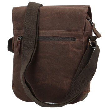 Pánská crossbody taška hnědá - Mustang Roger