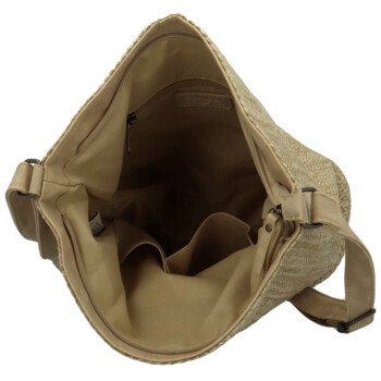 Dámská crossbody kabelka béžová - Enrico Benetti Hanila