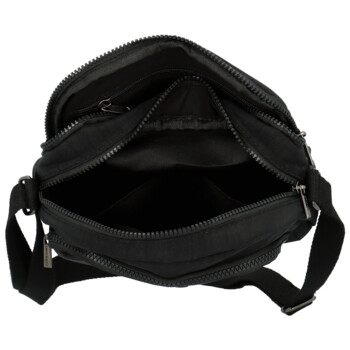 Dámská crossbody kabelka černá - Enrico Benetti Garika