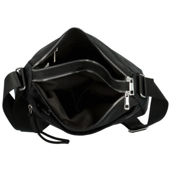 Dámská crossbody kabelka černá - Enrico Benetti Raine