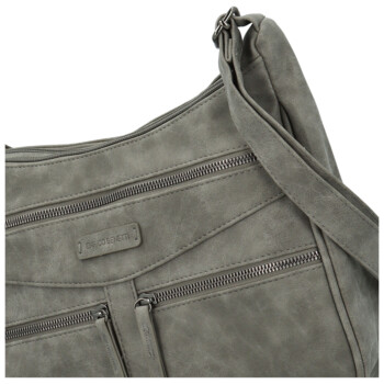 Dámská crossbody kabelka šedá - Enrico Benetti Iballa