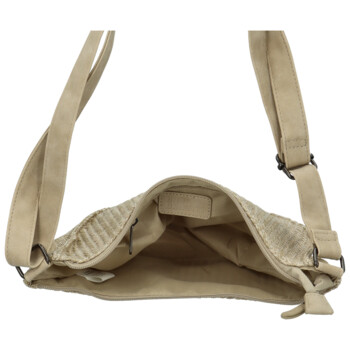 Dámská crossbody kabelka béžová - Enrico Benetti Brigita