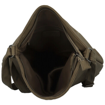 Dámská crossbody kabelka khaki - Enrico Benetti Sarnai