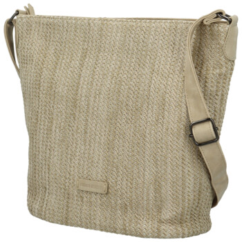 Dámská crossbody kabelka béžová - Enrico Benetti Hanila
