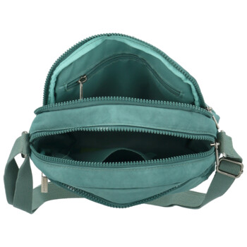 Dámská crossbody kabelka tyrkysová - Enrico Benetti Garika