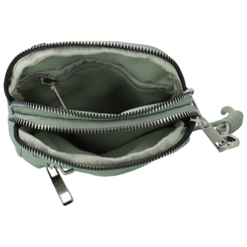 Dámská crossbody kabelka zelená - Enrico Benetti Kiera