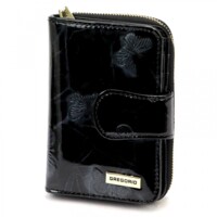 Dámská kožená peněženka černá - Gregorio Allis
