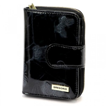 Dámská kožená peněženka černá - Gregorio Allis