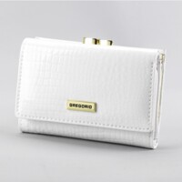 Dámská kožená peněženka bílá - Gregorio Oxana