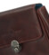 Dámská kožená crossbody kabelka hnědá - Greenwood Wika