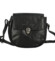 Dámská kožená crossbody kabelka černá - Greenwood Wika