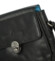 Dámská kožená crossbody kabelka černá - Greenwood Wika