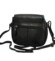 Dámská kožená crossbody kabelka černá - Greenwood Wika