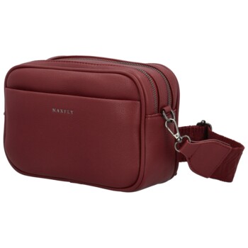 Dámská crossbody kabelka vínová - MaxFly Merita
