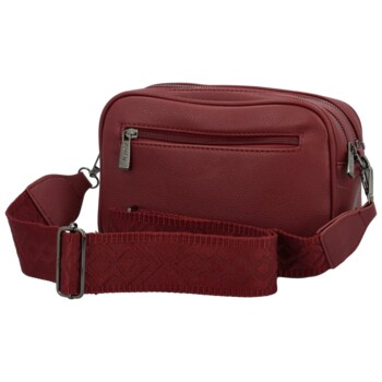 Dámská crossbody kabelka vínová - MaxFly Merita