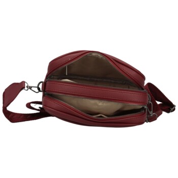 Dámská crossbody kabelka vínová - MaxFly Merita