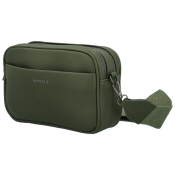 Dámská crossbody kabelka tmavě zelená - MaxFly Merita
