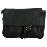 Dámská crossbody kabelka černá - Firenze Samira