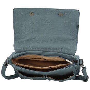 Dámská crossbody kabelka džínově modrá - Firenze Samira