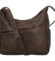 Dámská crossbody kabelka coffee - Firenze Ricco