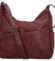 Dámská crossbody kabelka vínová - Firenze Ricco
