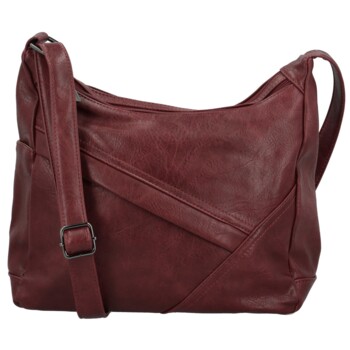 Dámská crossbody kabelka vínová - Firenze Wieke