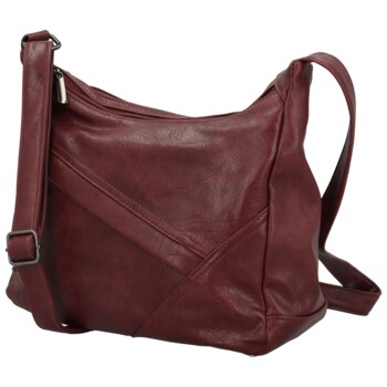 Dámská crossbody kabelka vínová - Firenze Wieke