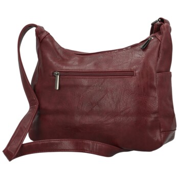 Dámská crossbody kabelka vínová - Firenze Wieke