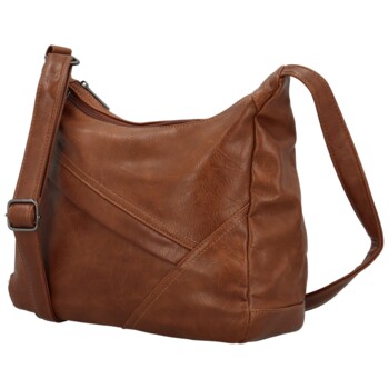 Dámská crossbody kabelka hnědá - Firenze Wieke