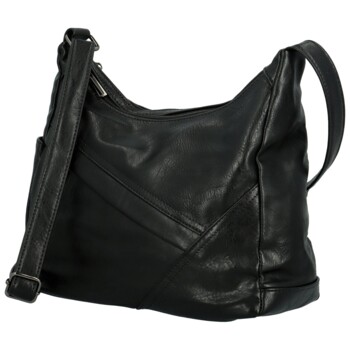 Dámská crossbody kabelka černá - Firenze Wieke