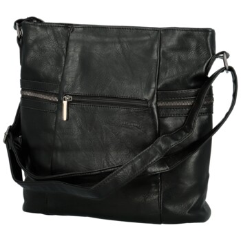 Dámská crossbody kabelka černá - Firenze Jamia