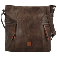 Dámská crossbody kabelka coffee - Firenze Jamia