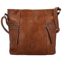Dámská crossbody kabelka hnědá - Firenze Jamia