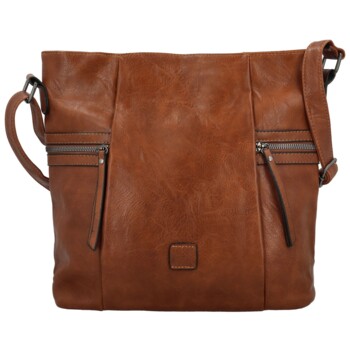Dámská crossbody kabelka hnědá - Firenze Jamia