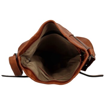 Dámská crossbody kabelka hnědá - Firenze Jamia