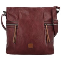 Dámská crossbody kabelka vínová - Firenze Jamia