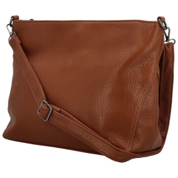 Dámská crossbody kabelka hnědá - Firenze Renagi