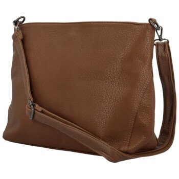 Dámská crossbody kabelka tmavě hnědá - Firenze Renagi