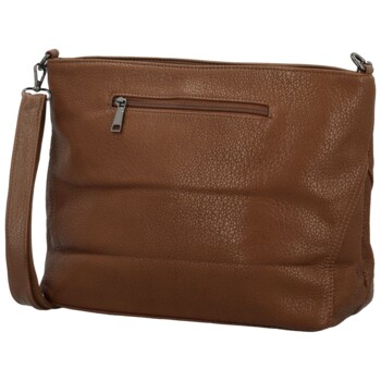 Dámská crossbody kabelka tmavě hnědá - Firenze Renagi