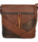 Dámská crossbody kabelka hnědá - Firenze Rishi