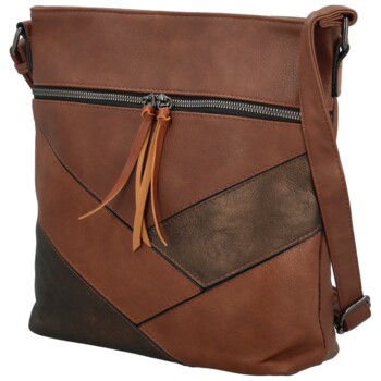 Dámská crossbody kabelka hnědá - Firenze Rishi