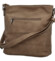 Dámská crossbody kabelka tmavě béžová - Firenze Rishi