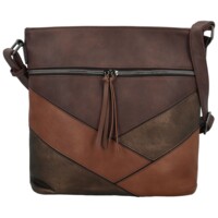 Dámská crossbody kabelka coffee - Firenze Rishi