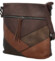 Dámská crossbody kabelka coffee - Firenze Rishi