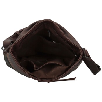 Dámská crossbody kabelka coffee - Firenze Rishi